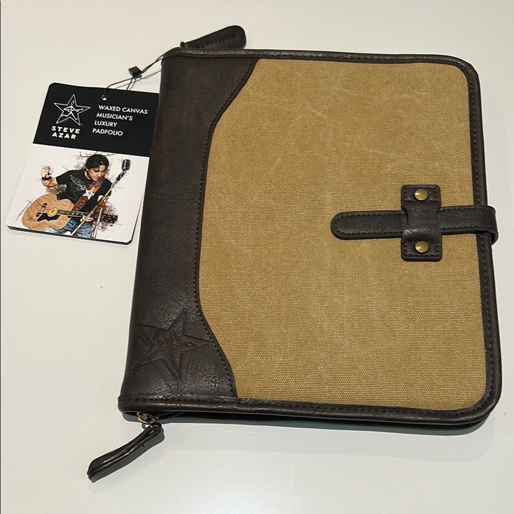 WAXED CANVAS MUSICIAN’S LUXURY PADFOLIO!
